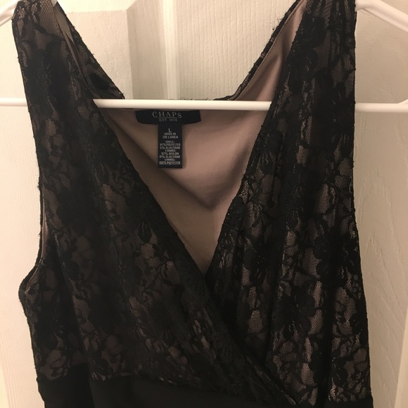 Formal black dress size Large - Picture 2 of 3